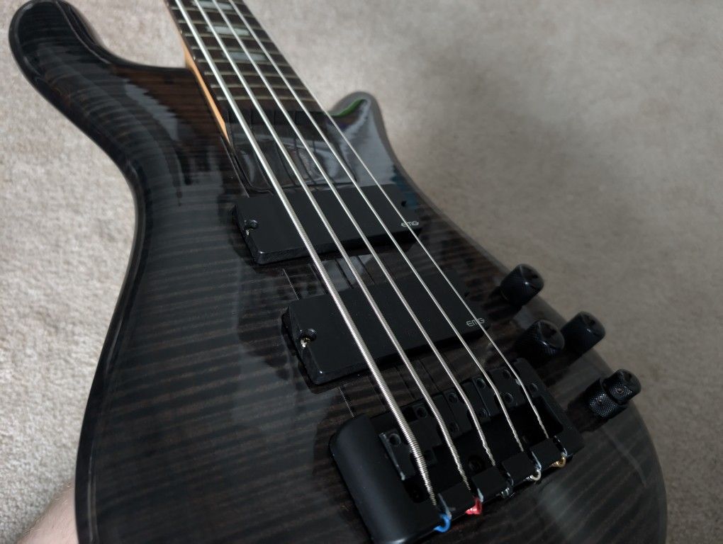 Spector NS-5 5 String Bass Guitar (2009) with hardshell case
