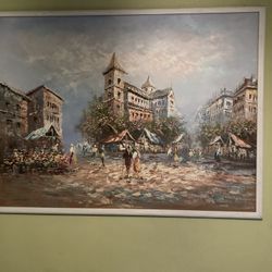 Oil painting nice shade