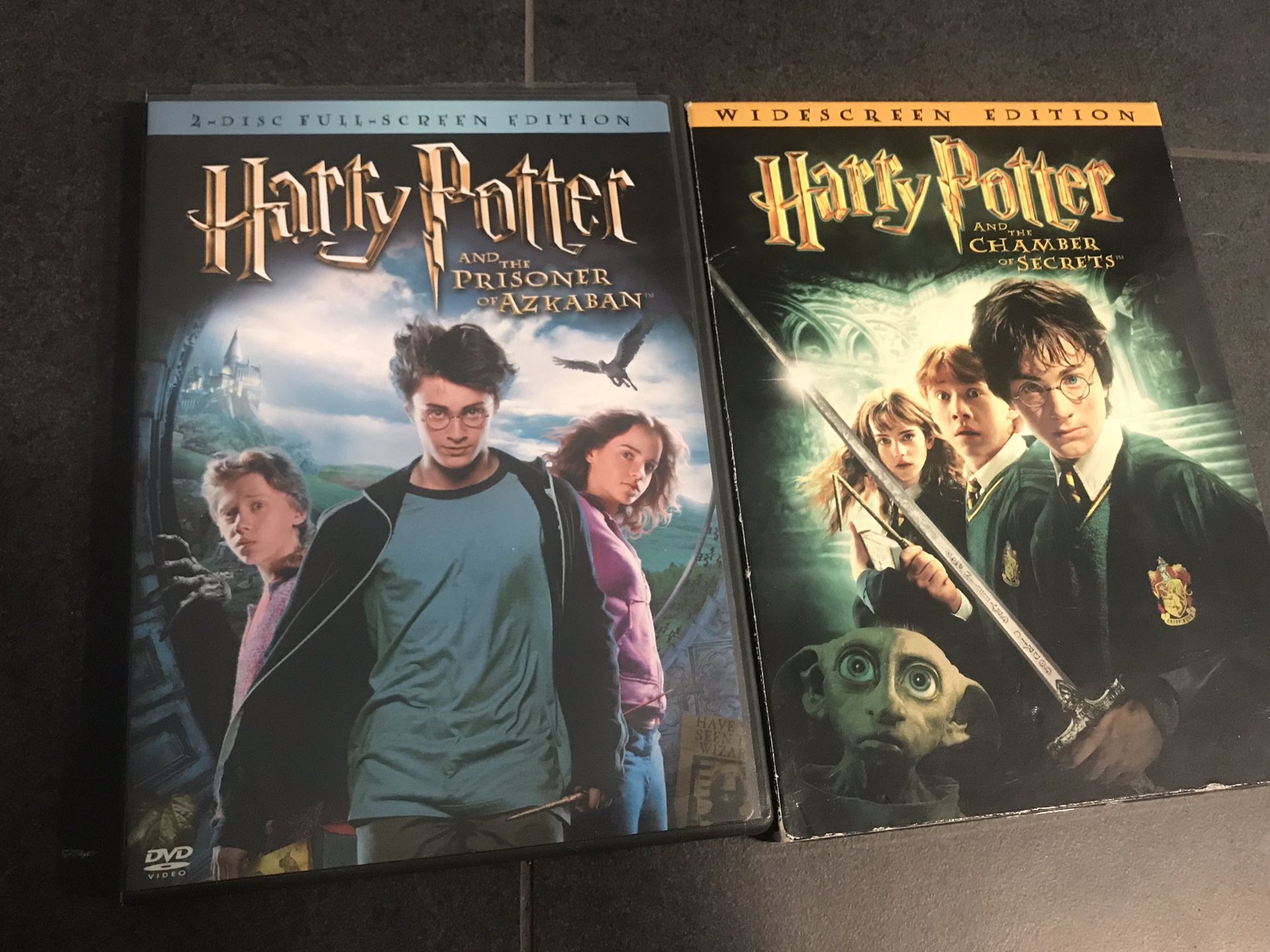 Harry Potter DVDs