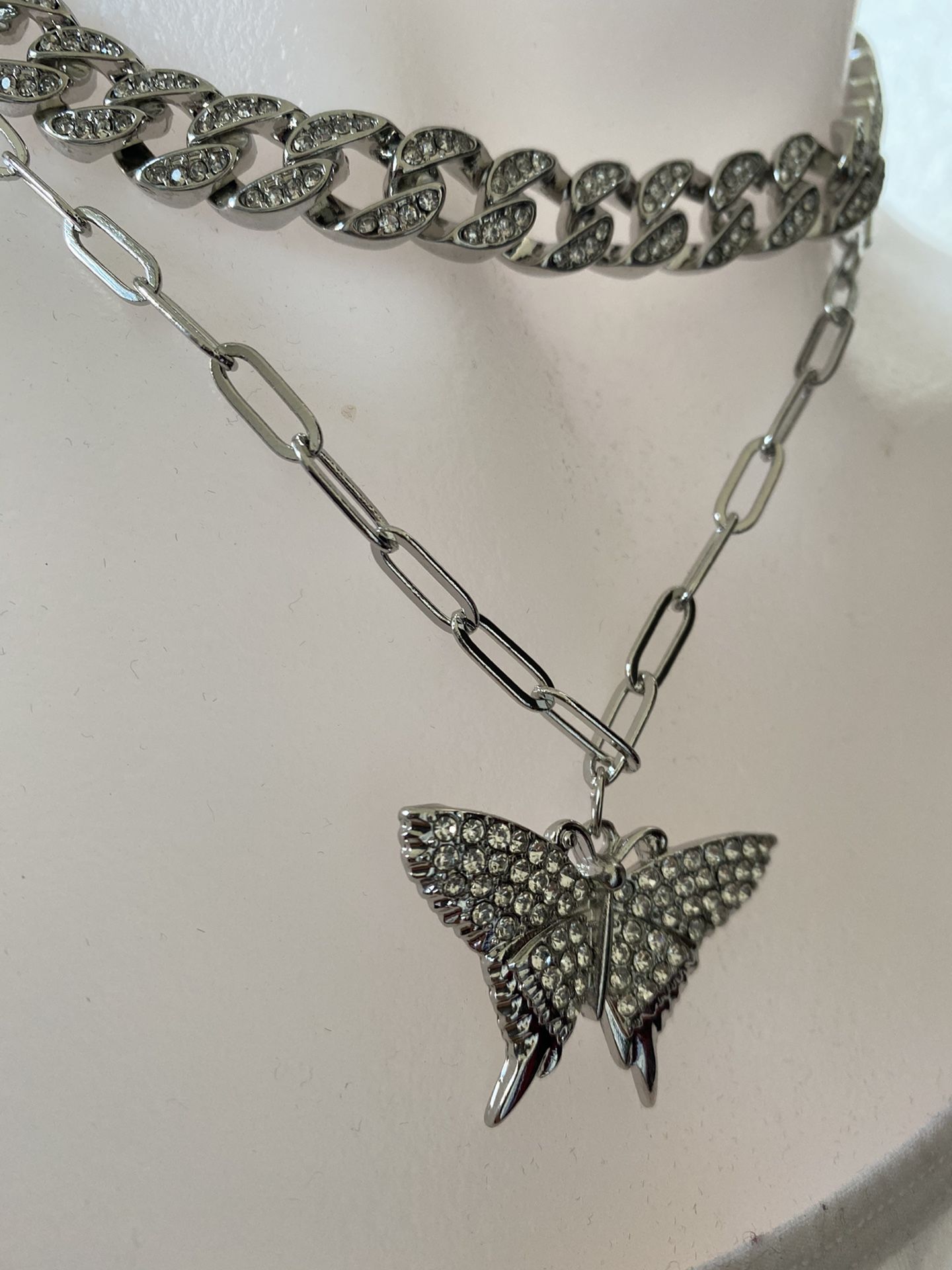 Butterfly Necklace Set