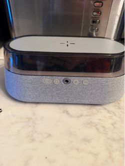New Tech Enthusiast Wireless Speaker, Dual Alarm, FM Radio, Wireless Charger