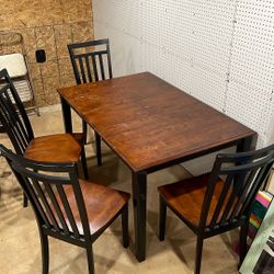 Only $200 for Nice Modern Kitchen Table & 4 Chairs!