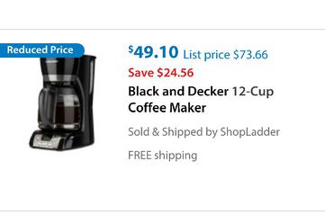 coffee maker/Cafetera