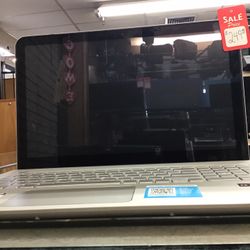 HP Sliver Laptop With Charger
