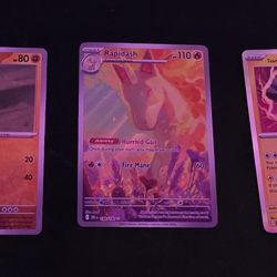 Holographic Pokemon Cards 