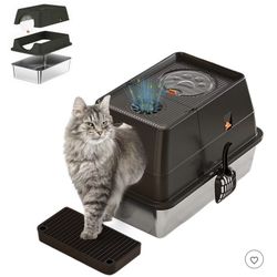 Stainless Steel Litter Box 