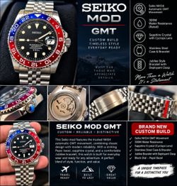 Seiko Mod GMT Custom Build Watch