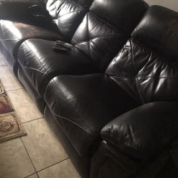 Leather Couch