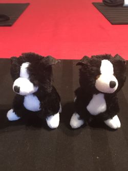 Two, 1995 fly the dog 4” McDonald’s plush stuffed movie action figure #4 babe the pig