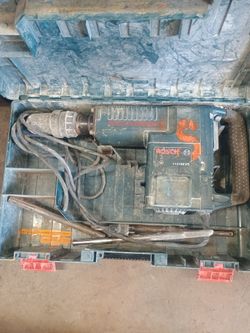 Bosch concrete drill