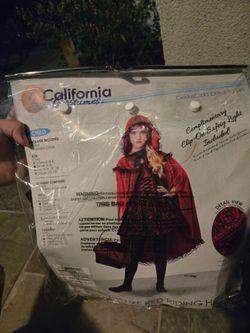Deluxe Red Riding Hood Kids Costume