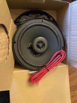 6.5” , 100w 2 Way Speaker From Custom Auto sound, New In Box