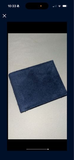 $15 Suede Leather Wallet