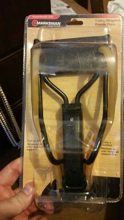 Folding wrist rocket sling shot