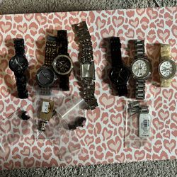 Michael Kors, Guess, Fossil watches— $150 for all