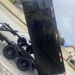 Traila $5,500 Dump Trailer 2024 New !!