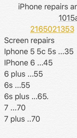 Iphone screen repair lowest price fastest. 10 min. Ask for aaron