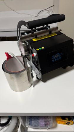 Heat press mugs/tumblers