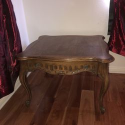 Side table or coffee table or bedroom table , solid wood