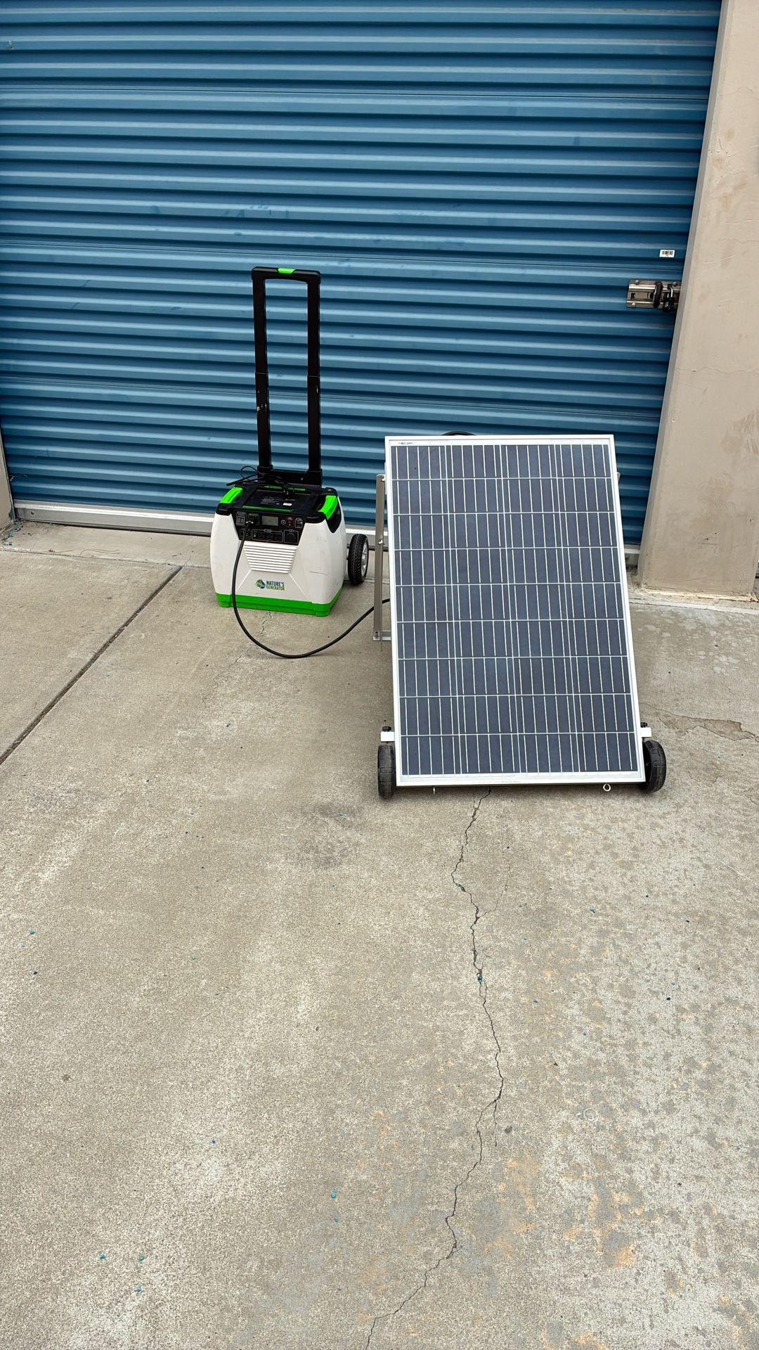 Nature’s Generator Solar Powered