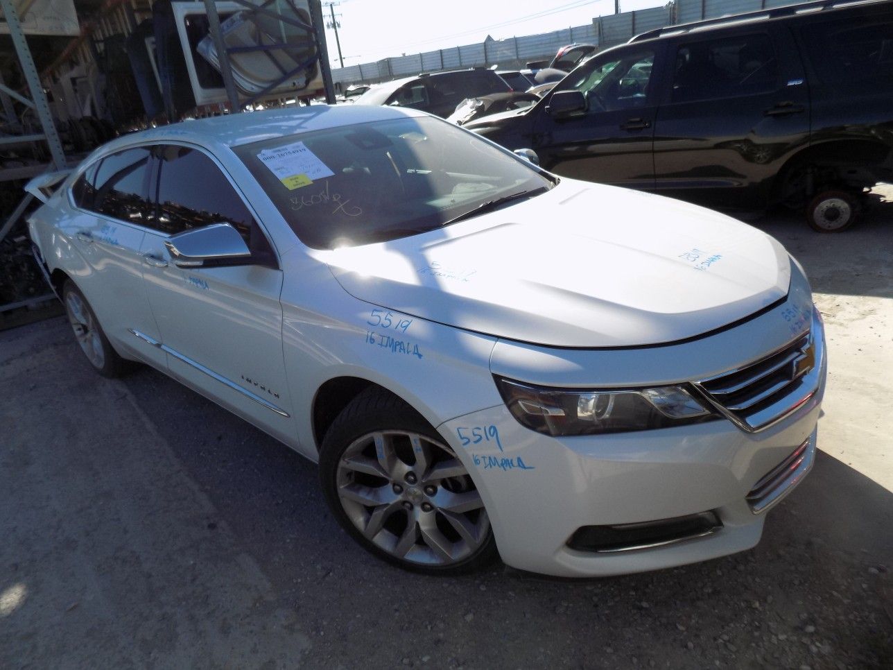 2016 Chevy Impala 3.6l (Parting Out) STOCK # 5519