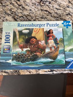 Like New Moana Jigsaw Puzzle 100pc