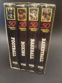 50 Legendary Stars VHS Complete Collection