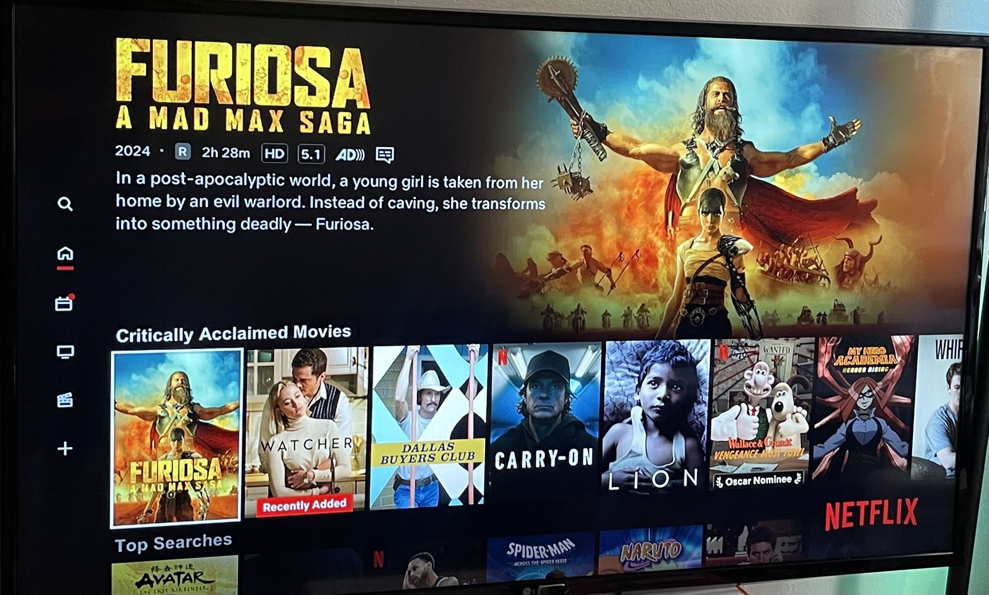 LG TV 50’