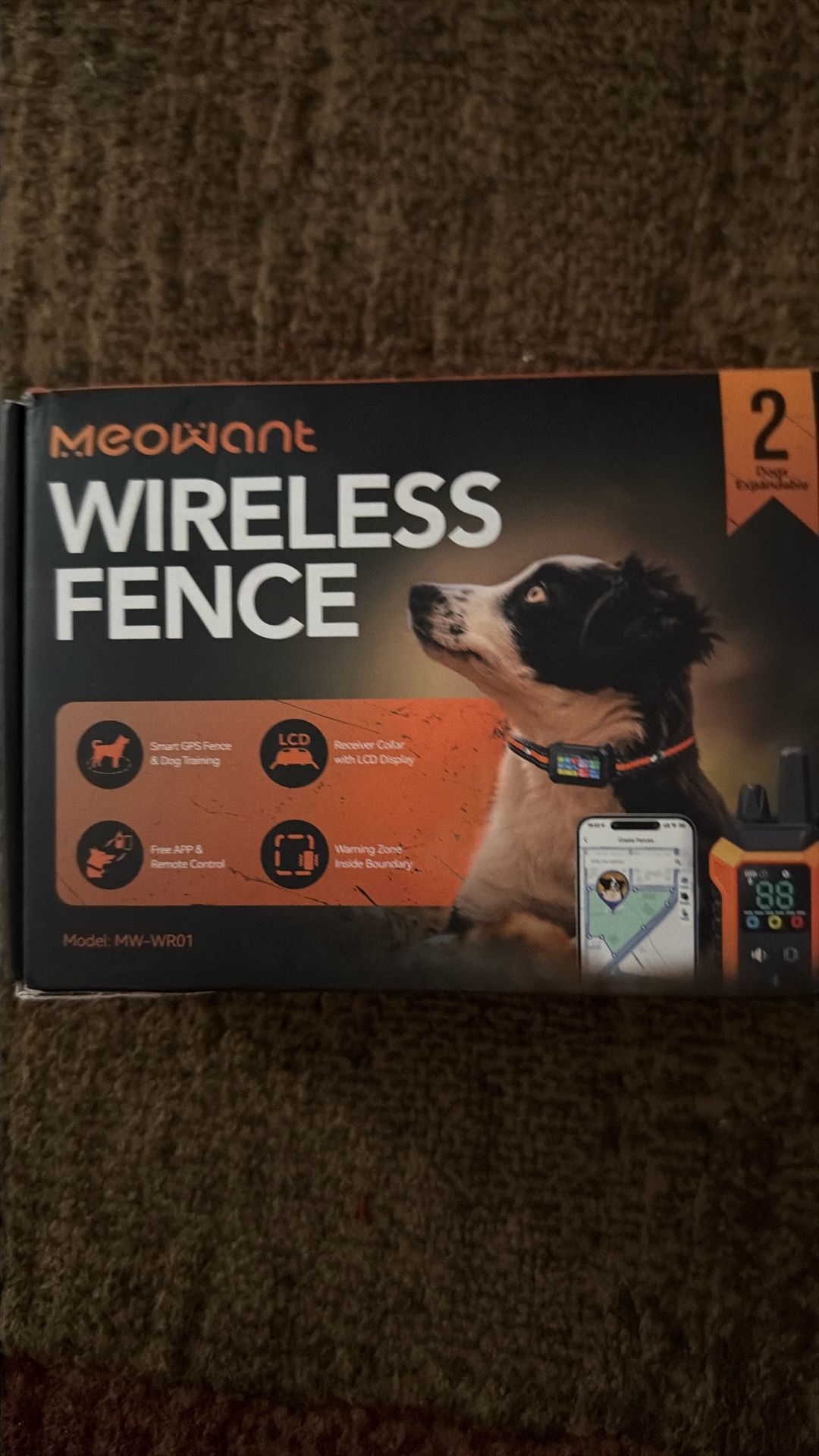 GPS Wireless Dog Fence Training Collar