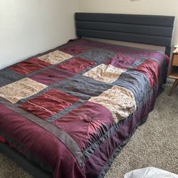 Queen Size Bed Almost New And Very Clean