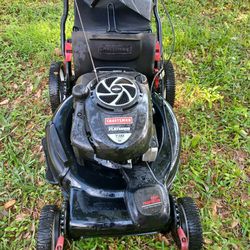 Lawnmower/lawn Mower Craftsman Platinum Excellent Conditions Front Wheel Drive Self Propelled Ready For Work. 