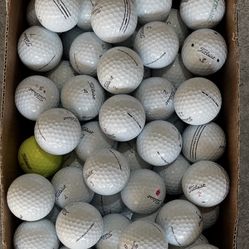 Golf balls, good condition.