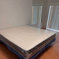 New King Size Mattress With Box Springs Set Bed King Size 