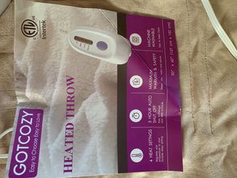 Heated Electric Throw 