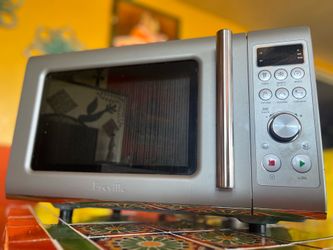 Small (10.5h x19lx13.5d) Stainless steel Breville Microwave
