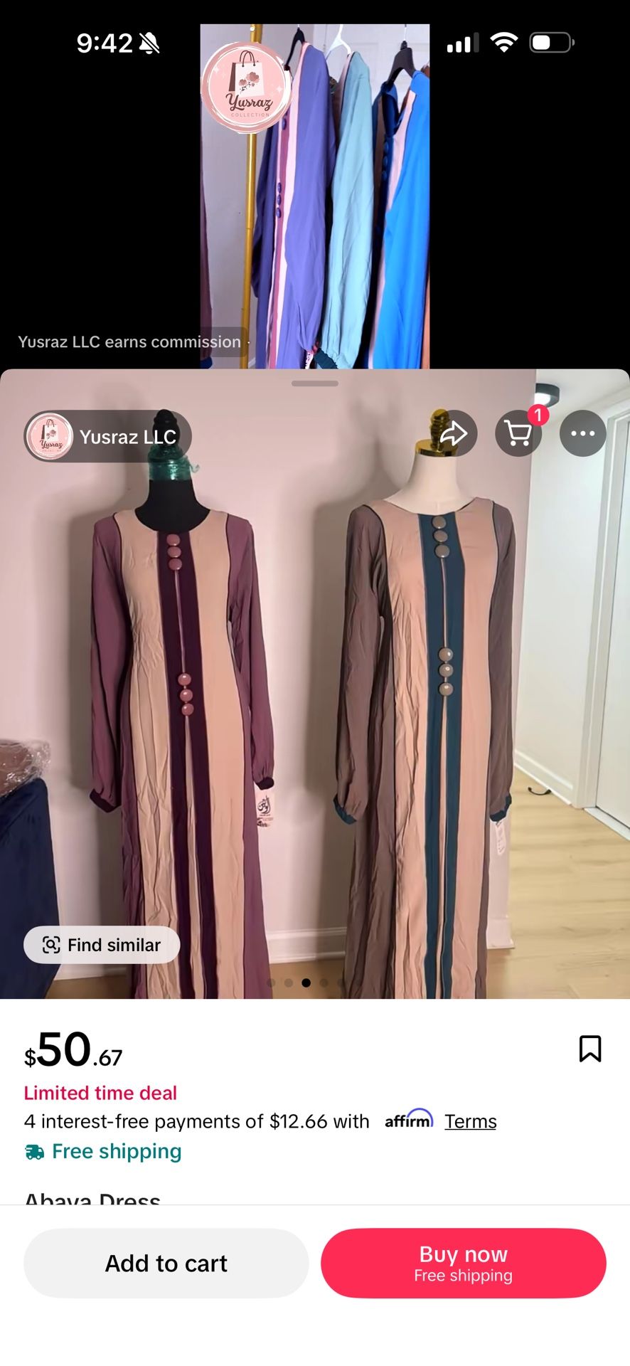 Abaya Dress