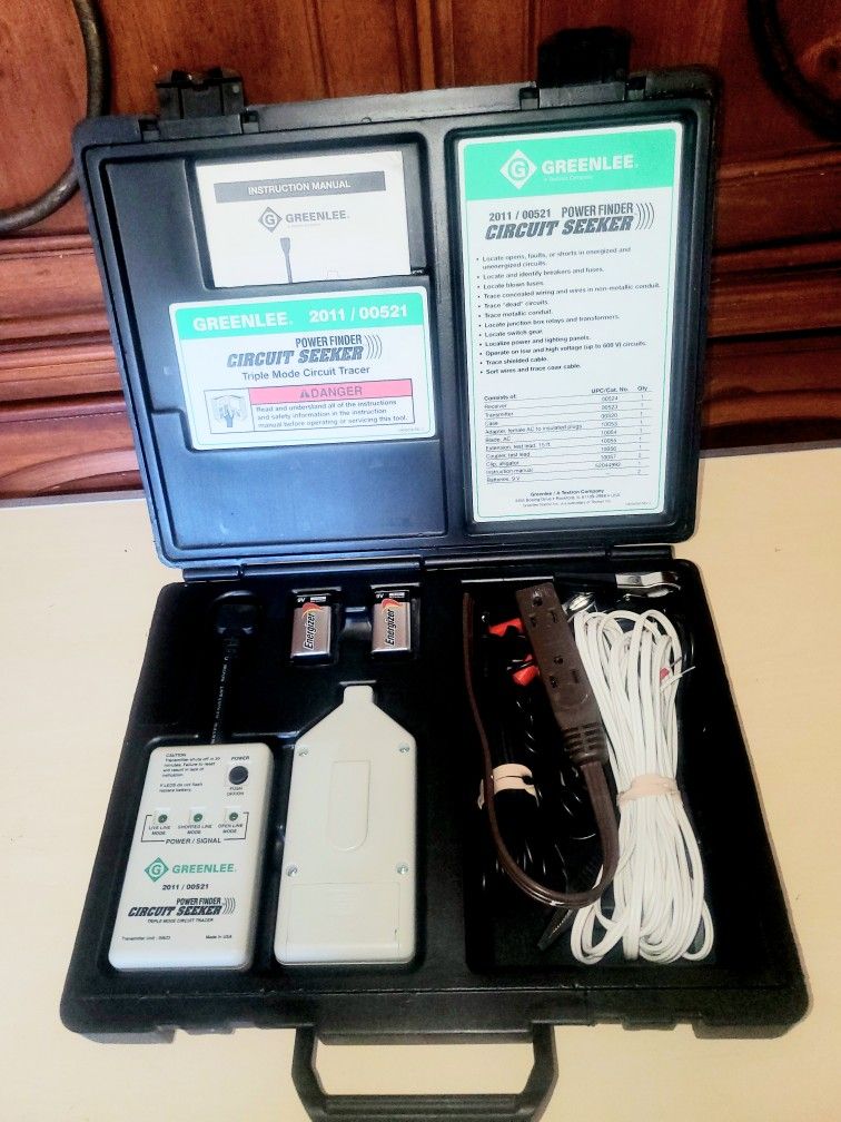 Greenlee Circuit Tracer / Tester In Good Working Condition