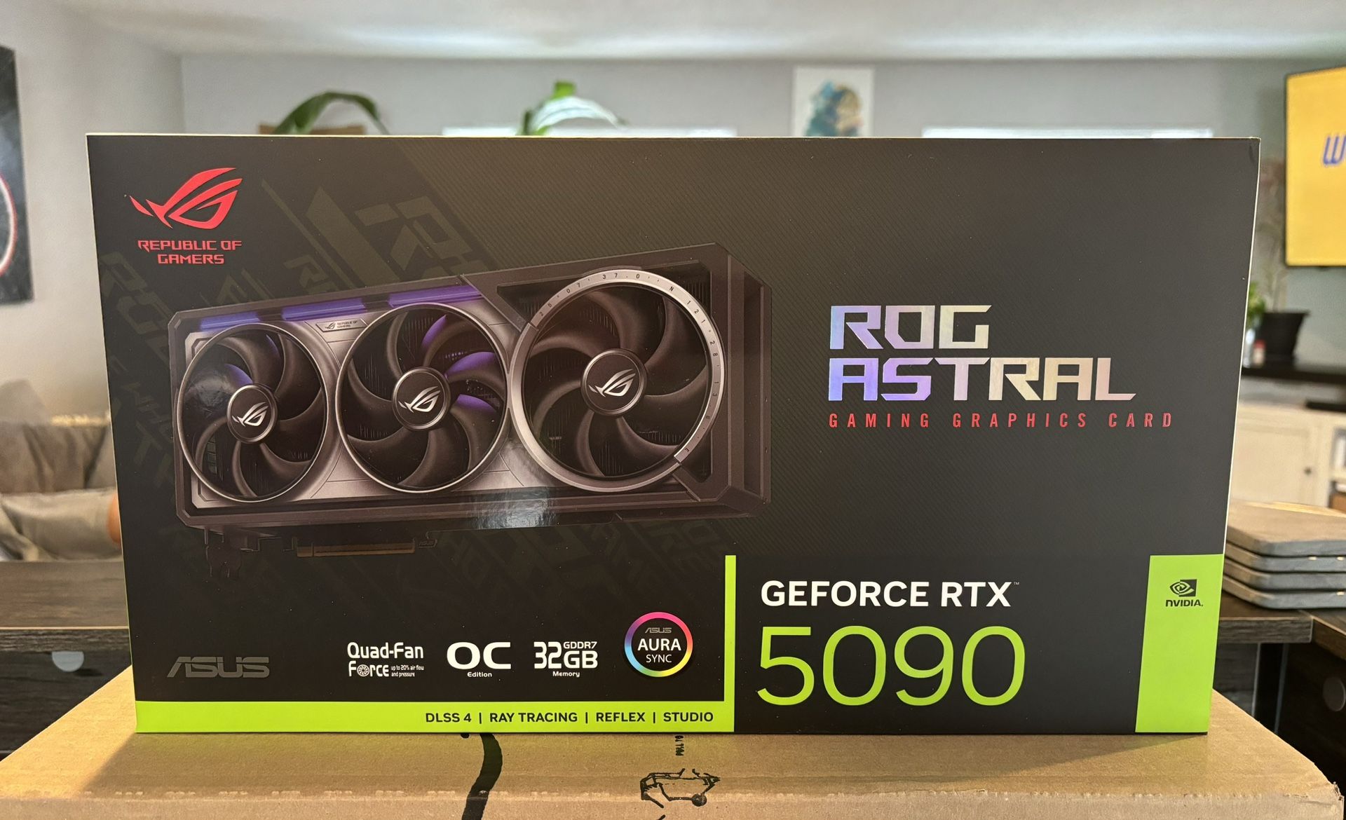 Geforce RTX 5090 Astral OC 32GB Gaming Graphics Card