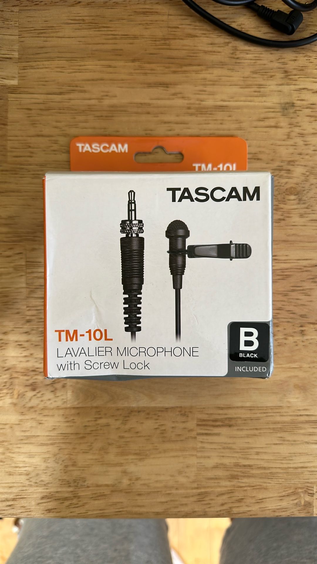 Tascam TM-10L Lavalier microphone