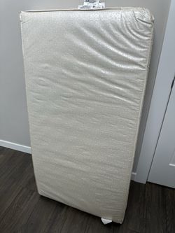 Sealy Baby Soybean 2 Stage Crib Mattress plus Toddler Bed Fit, Premium Hypoallergenic Lightweight Foam