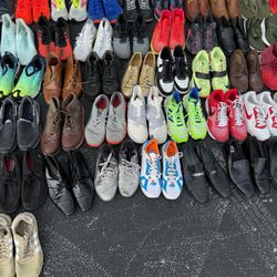 65 pair of sneakers and shoes, All size 13 $25 each best offer for all of them