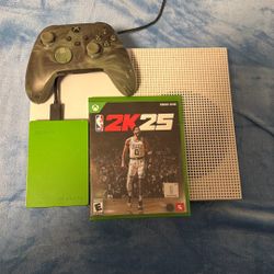 Xbox 1 With 2k25 A 1tb Storage Adapter And A New Controller 