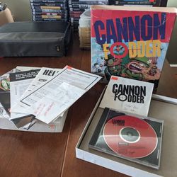 Cannon Fodder Big Box PC Game