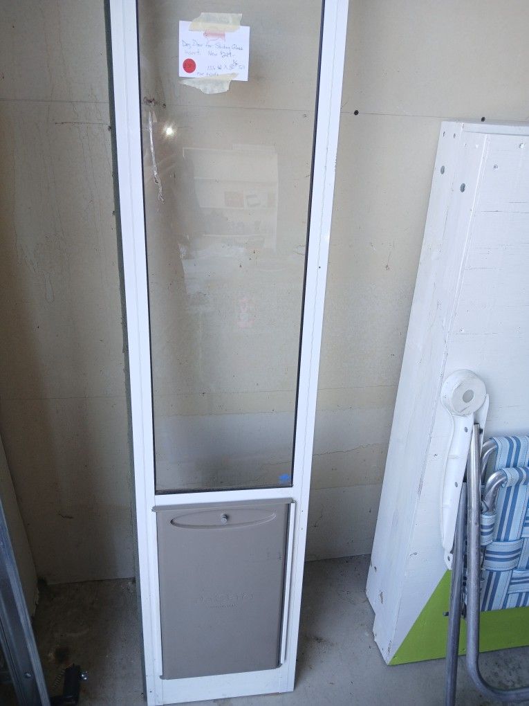 Dog Door Insert For Sliding Glass Door.