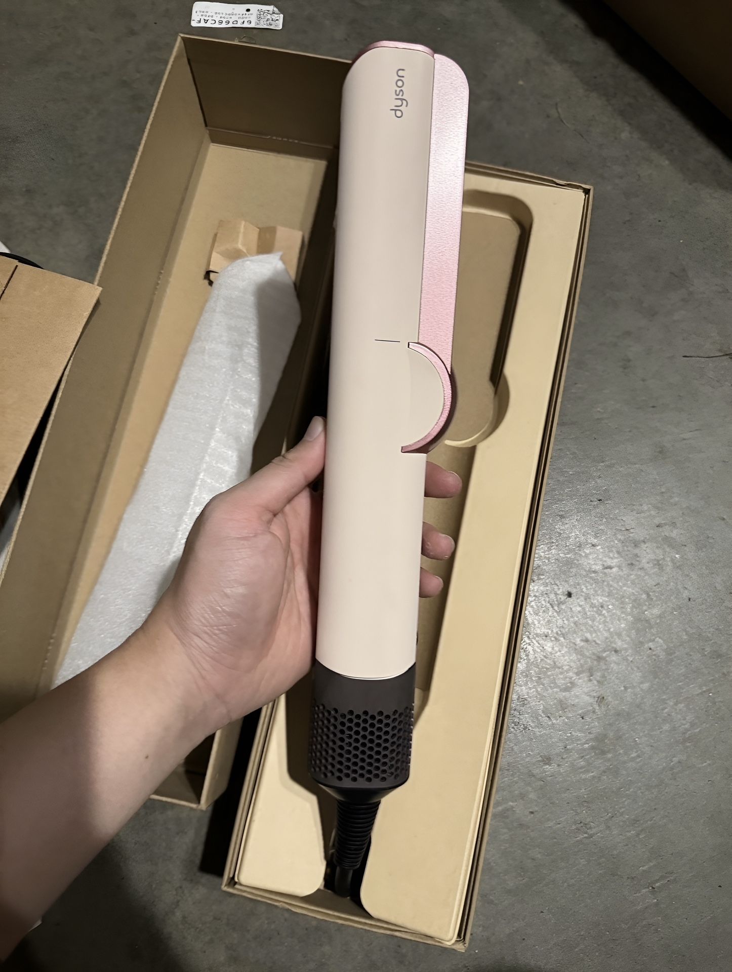 Dyson Airstrait Pink Limited Edition | Wet-to-Dry Straightener | No Heat Damage |New + Warranty Actv