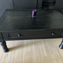 Black Coffee Table