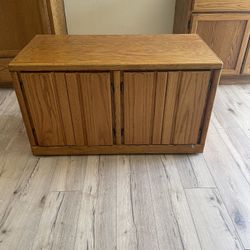 Solid Wood Storage cabinet Or TV Stand