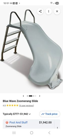 3 x 5 pool slide