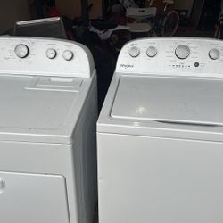 Washer and dryer set