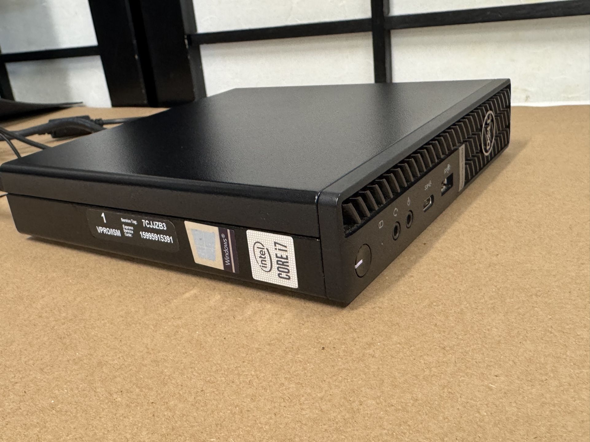 Dell OptiPlex 5080, Core i7 10th Gen, 16gb ram, 512gb SSD, comes with 130watt Dell Power Supply. Windows 11 Pro installed to test. Works super fast. I